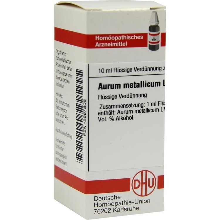 AURUM METALLICUM LM VI Dilution 10 ml