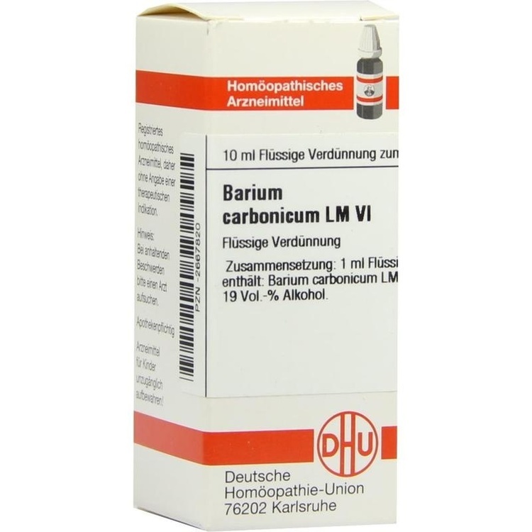 BARIUM CARBONICUM LM VI Dilution 10 ml