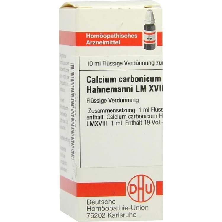 CALCIUM CARBONICUM Hahnemanni LM XVIII Dilution 10 ml