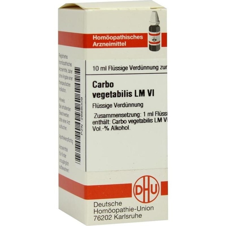 CARBO VEGETABILIS LM VI Dilution 10 ml