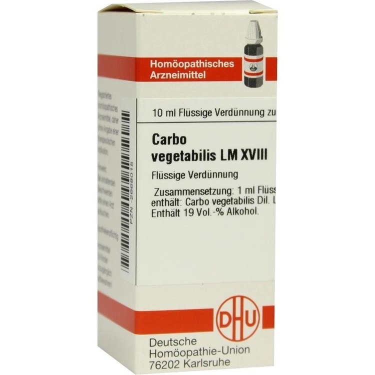 CARBO VEGETABILIS LM XVIII Dilution 10 ml