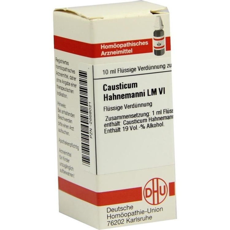 CAUSTICUM HAHNEMANNI LM VI Dilution 10 ml