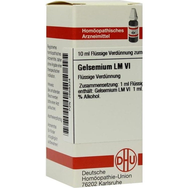 GELSEMIUM LM VI Dilution 10 ml