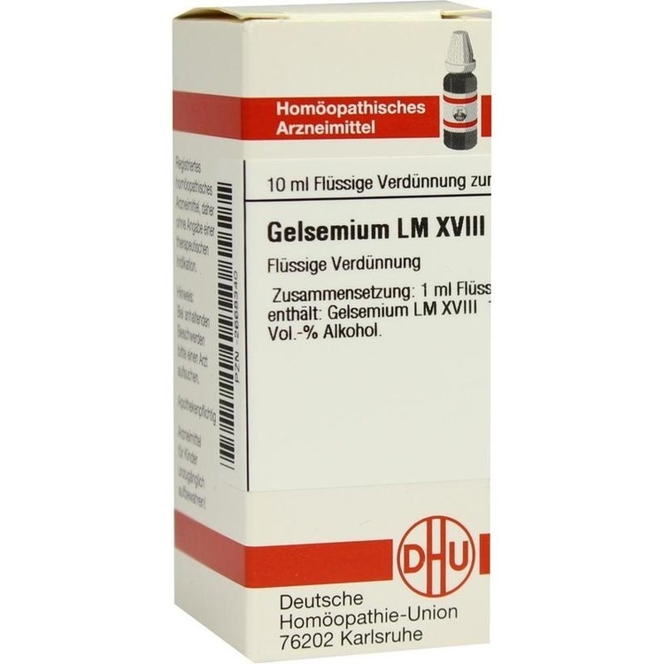 GELSEMIUM LM XVIII Dilution 10 ml