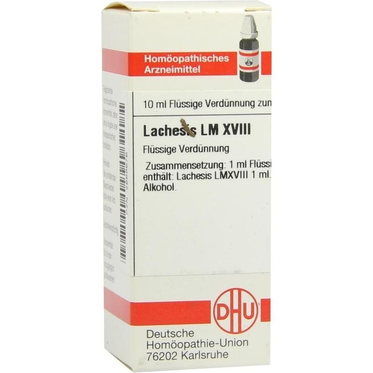 LACHESIS LM XVIII Dilution 10 ml