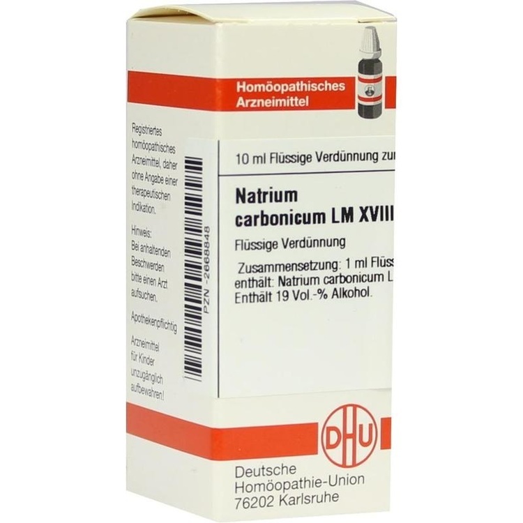 NATRIUM CARBONICUM LM XVIII Dilution 10 ml