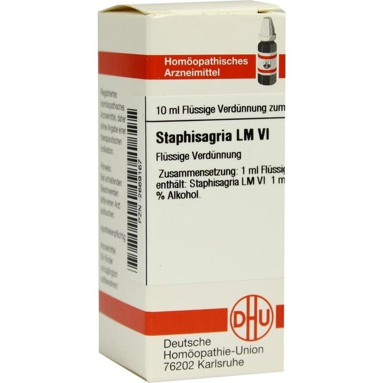 STAPHISAGRIA LM VI Dilution 10 ml