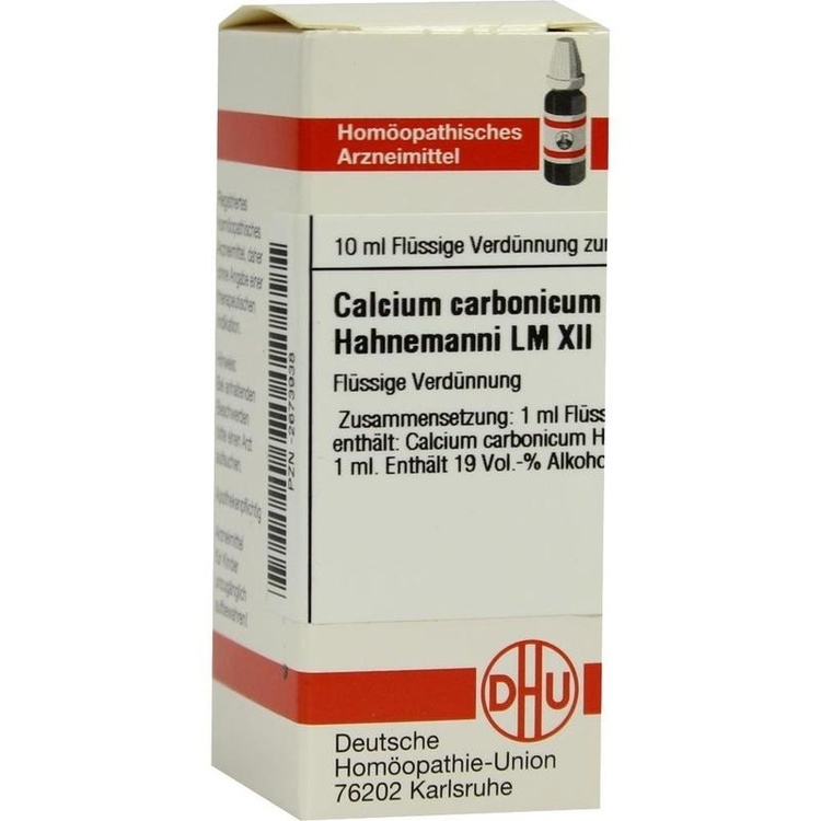 CALCIUM CARBONICUM Hahnemanni LM XII Dilution 10 ml