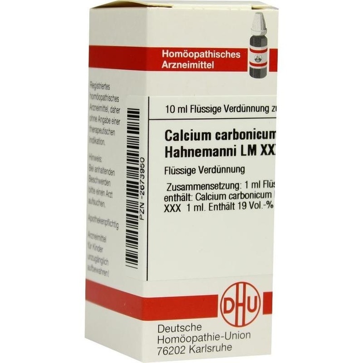 CALCIUM CARBONICUM Hahnemanni LM XXX Dilution 10 ml