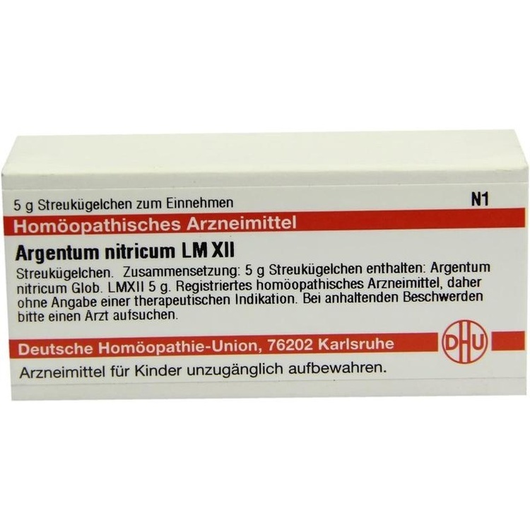 ARGENTUM NITRICUM LM XII Globuli 5 g