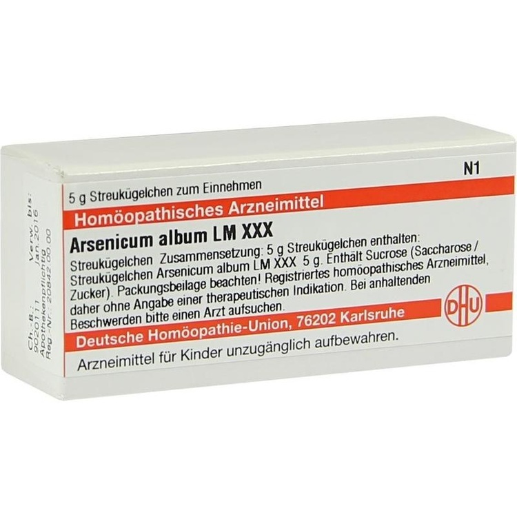 ARSENICUM ALBUM LM XXX Globuli 5 g