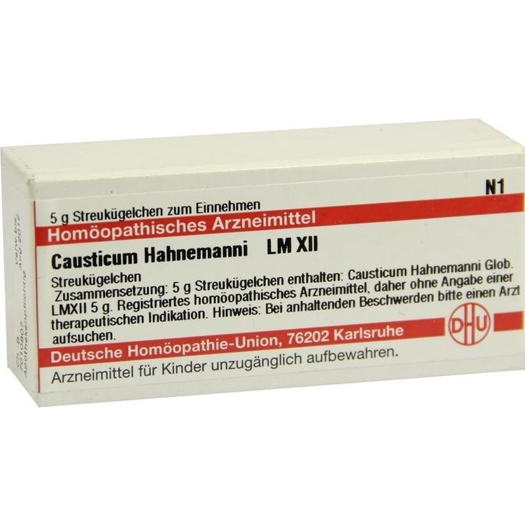 CAUSTICUM HAHNEMANNI LM XII Globuli 5 g