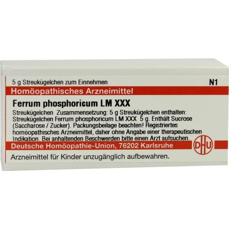 FERRUM PHOSPHORICUM LM XXX Globuli 5 g