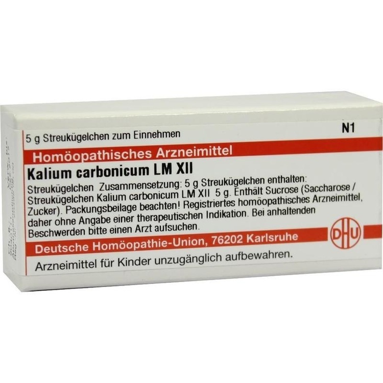 KALIUM CARBONICUM LM XII Globuli 5 g