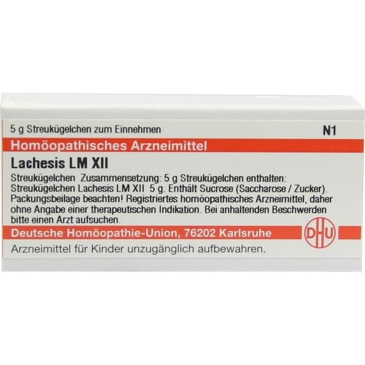 LACHESIS LM XII Globuli 5 g