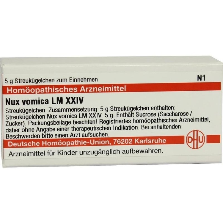 NUX VOMICA LM XXIV Globuli 5 g