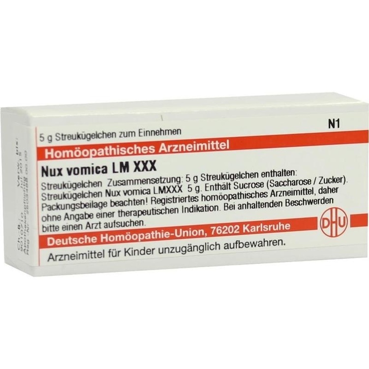 NUX VOMICA LM XXX Globuli 5 g