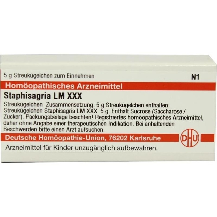 STAPHISAGRIA LM XXX Globuli 5 g