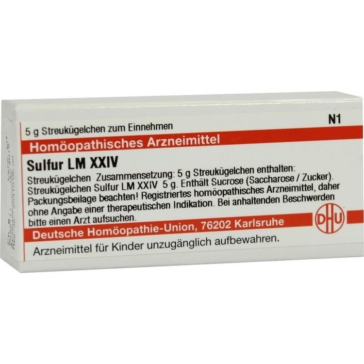 SULFUR LM XXIV Globuli 5 g