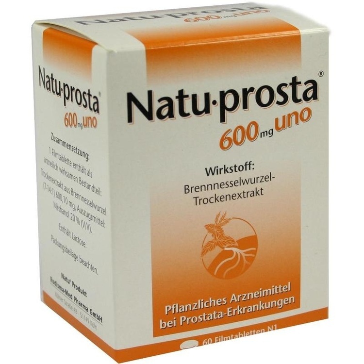 NATUPROSTA 600 mg uno Filmtabletten 60 St