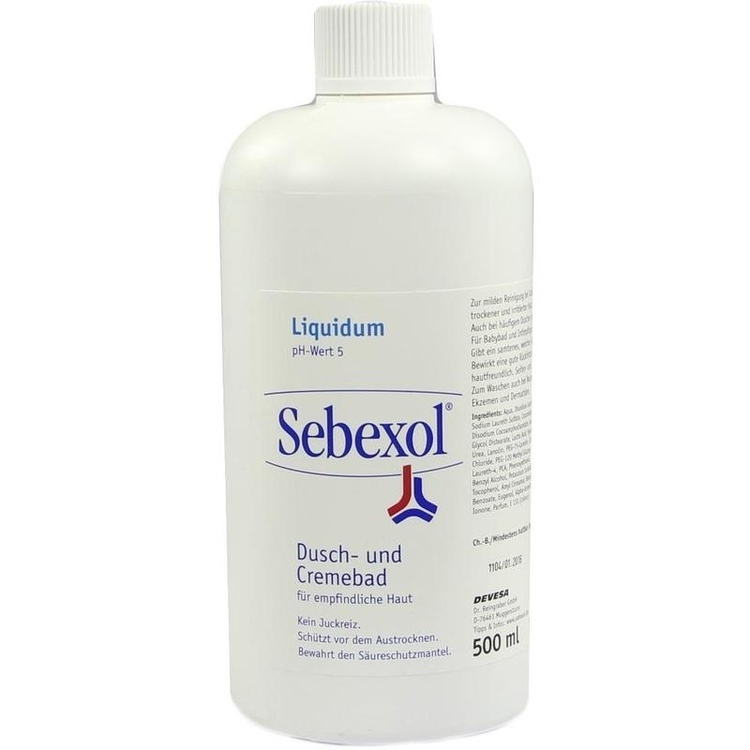 SEBEXOL Liquidum Dusch- und Cremebad 500 ml