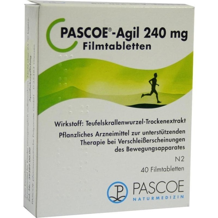 PASCOE-Agil 240 mg Filmtabletten 40 St