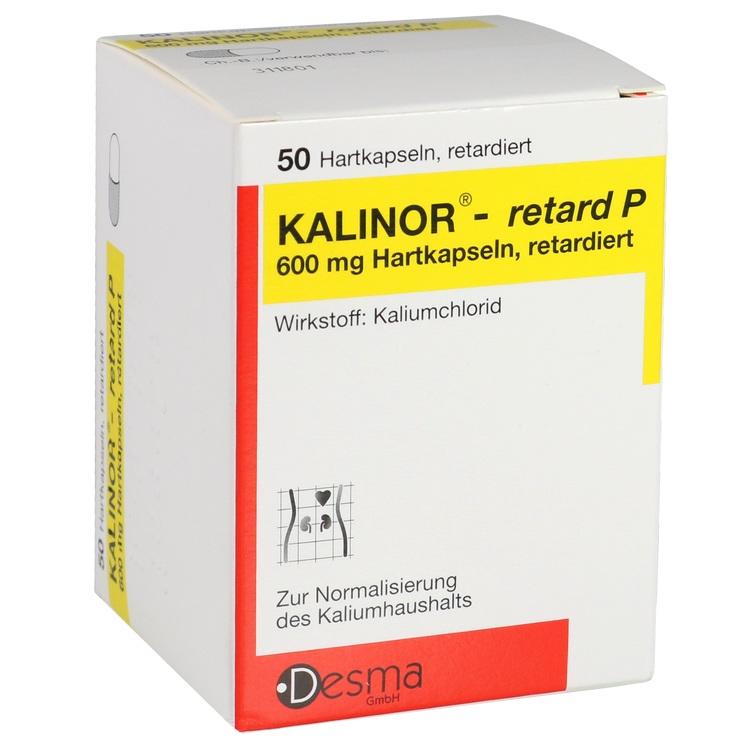 KALINOR retard P 600 mg Hartkapseln 50 St