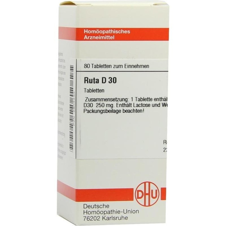 RUTA D 30 Tabletten 80 St