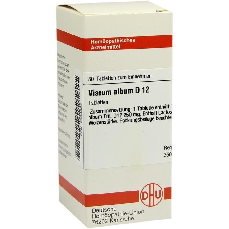 VISCUM ALBUM D 12 Tabletten 80 St