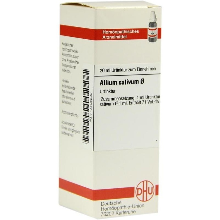 ALLIUM SATIVUM Urtinktur 20 ml