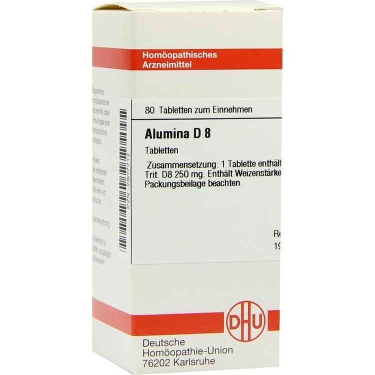 ALUMINA D 8 Tabletten 80 St