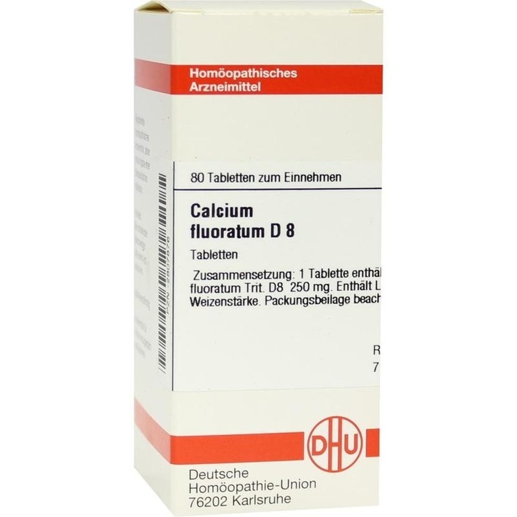 CALCIUM FLUORATUM D 8 Tabletten 80 St