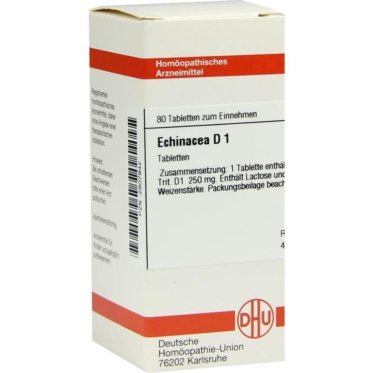 ECHINACEA HAB D 1 Tabletten 80 St