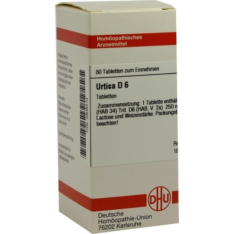 URTICA D 6 Tabletten 80 St