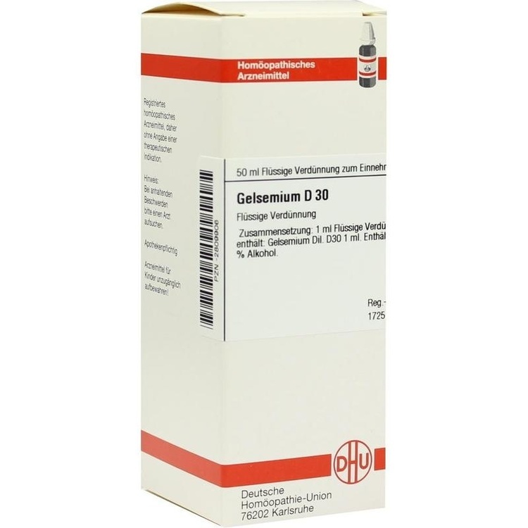 GELSEMIUM D 30 Dilution 50 ml