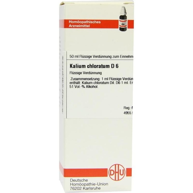 KALIUM CHLORATUM D 6 Dilution 50 ml