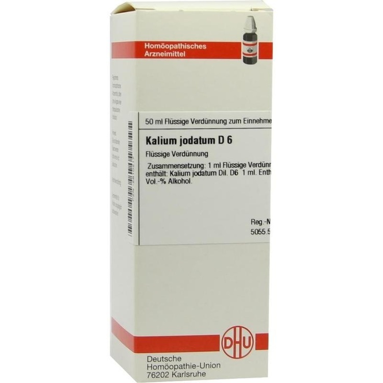 KALIUM JODATUM D 6 Dilution 50 ml