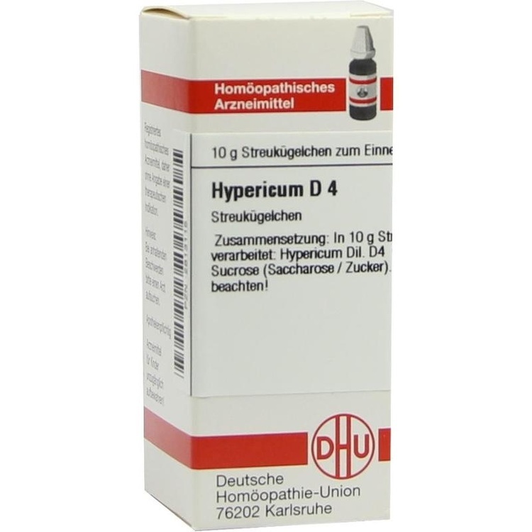 HYPERICUM D 4 Globuli 10 g