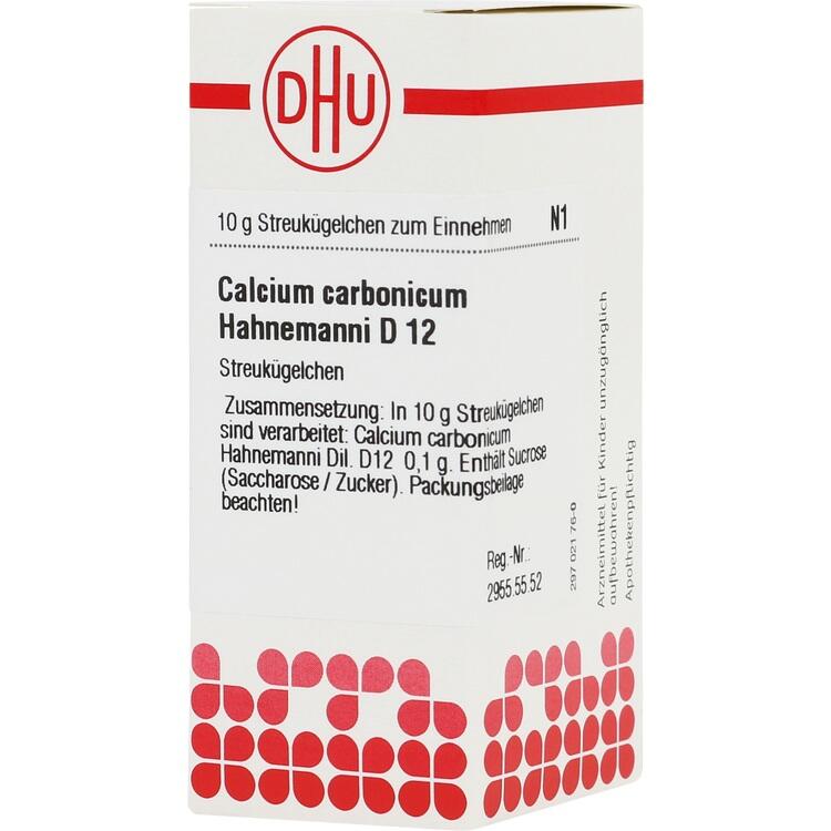 CALCIUM CARBONICUM Hahnemanni D 12 Globuli 10 g