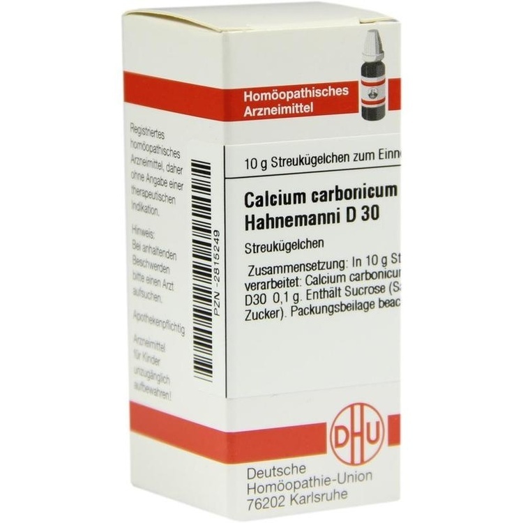 CALCIUM CARBONICUM Hahnemanni D 30 Globuli 10 g