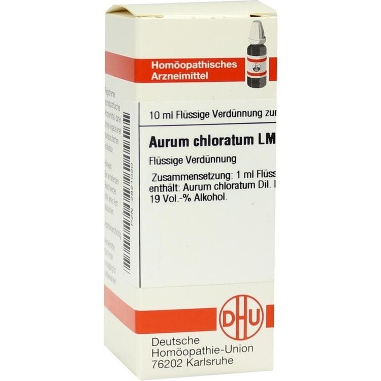 AURUM CHLORATUM LM VI Dilution 10 ml