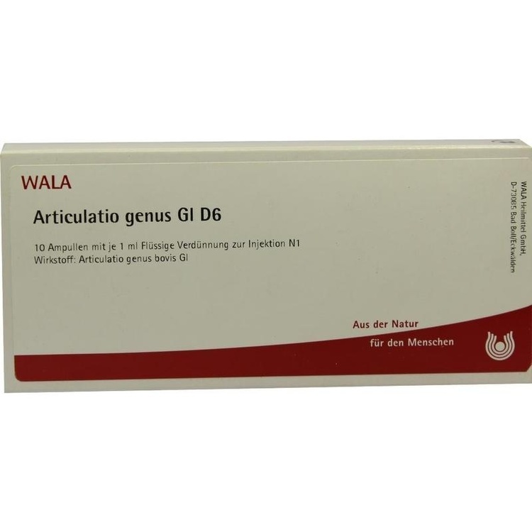 ARTICULATIO genus GL D 6 Ampullen 10X1 ml