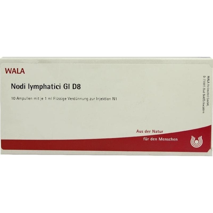 NODI lymphatici GL D 8 Ampullen 10X1 ml