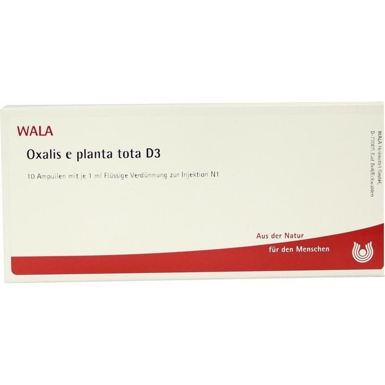 OXALIS E planta tota D 3 Ampullen 10X1 ml