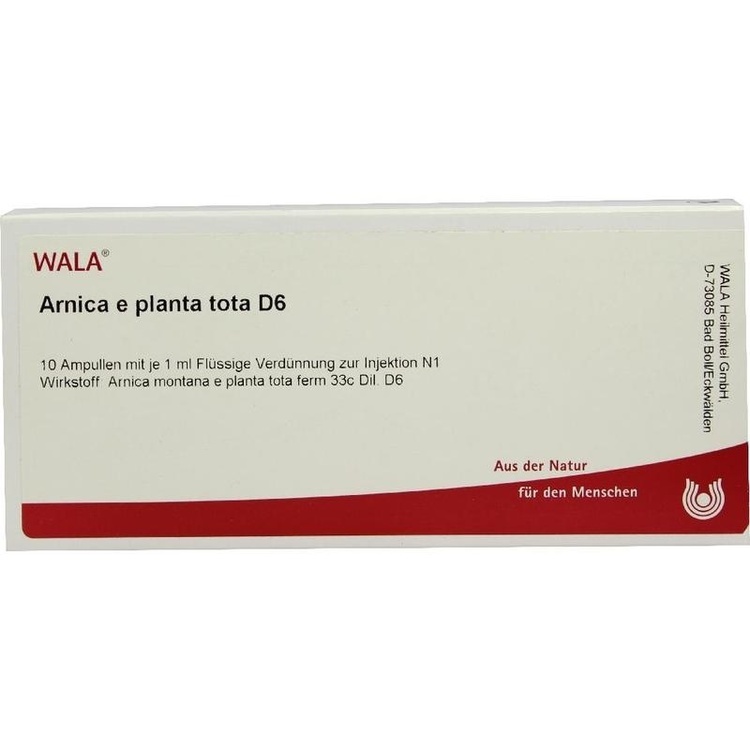 ARNICA E Planta tota D 6 Ampullen 10X1 ml