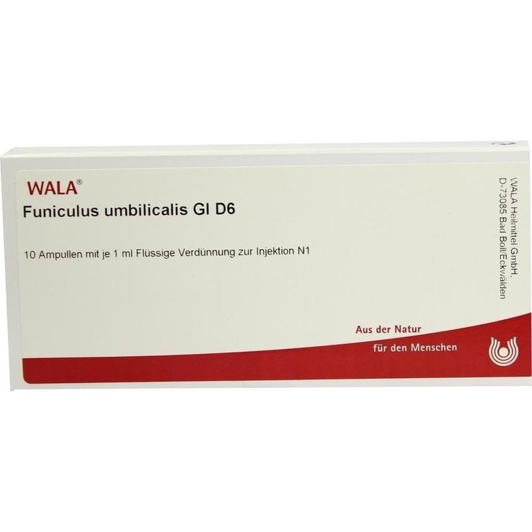 FUNICULUS UMBILICALIS GL D 6 Ampullen 10X1 ml