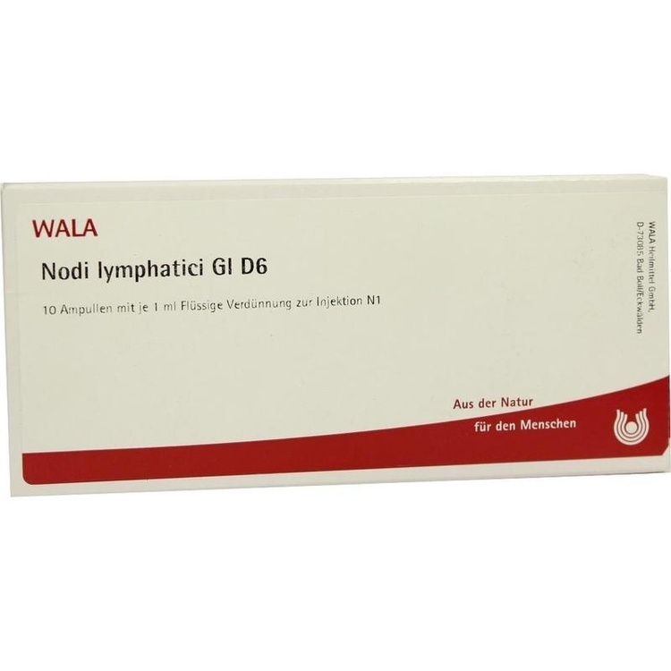 NODI lymphatici GL D 6 Ampullen 10X1 ml