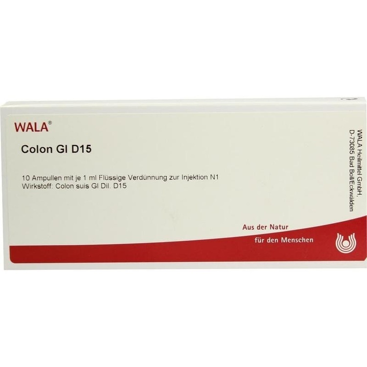 COLON GL D 15 Ampullen 10X1 ml