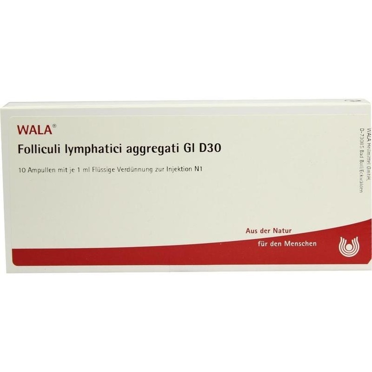 FOLLICULI LYMPHATICI aggregati GL D 30 Ampullen 10X1 ml