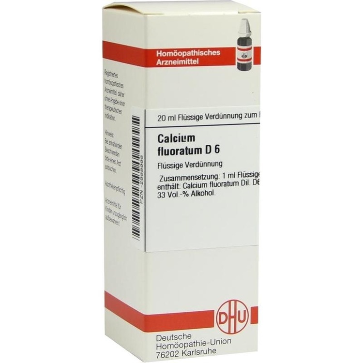 CALCIUM FLUORATUM D 6 Dilution 20 ml